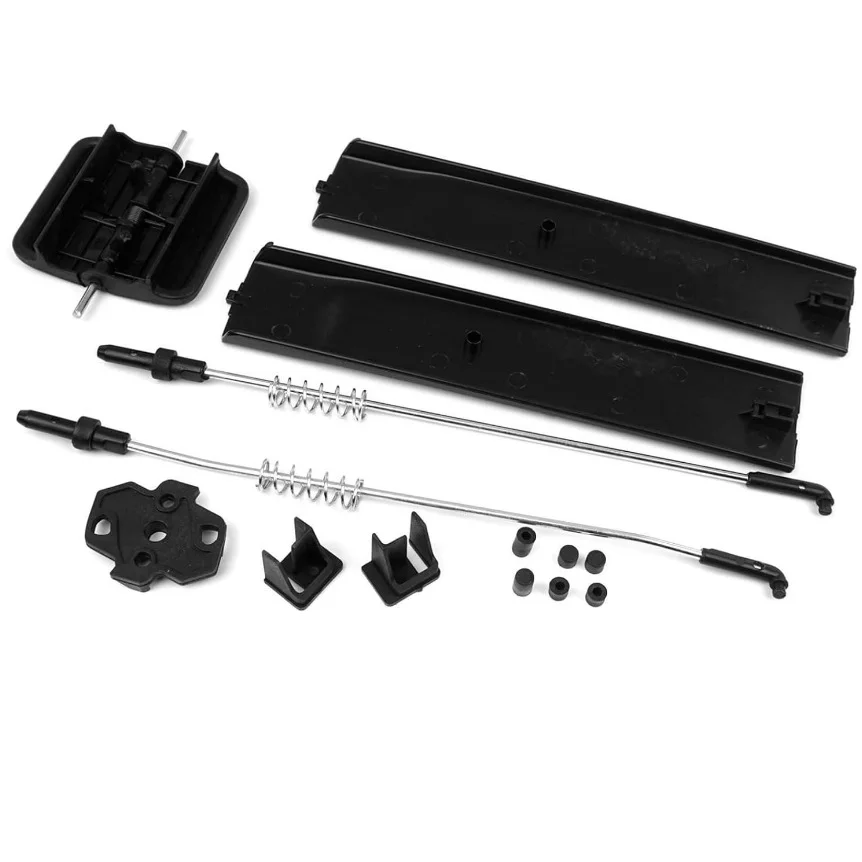 

7H0847788A Side Sliding Window Glass Latch Cover Repair Set For VW Transporter T5 T6 Multivan Caravelle 7H0847781B Car Accessory