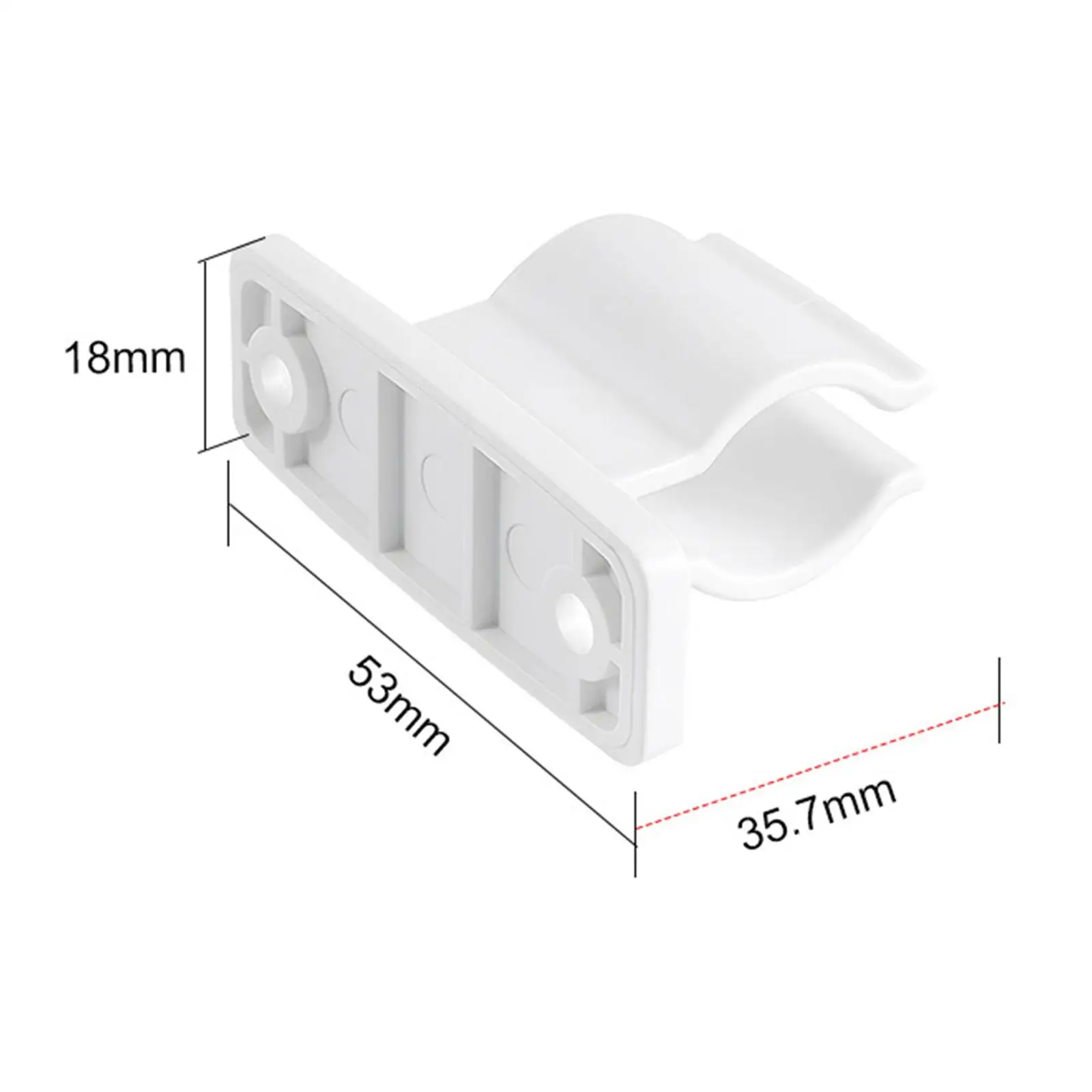 2 peças de suportes de manivela para toldo RV, acessórios premium fáceis de instalar