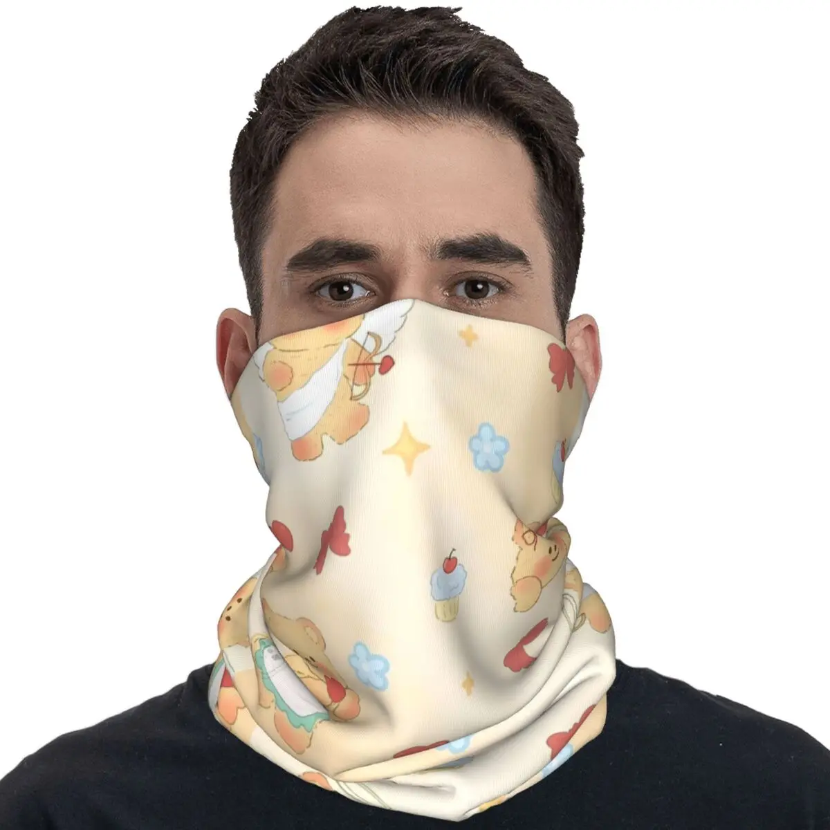 

Butter Bear Bandana Cool Balaclava Summer Riding Fishing Protection Bicycle Mask Soft Motorcycle Face Masks
