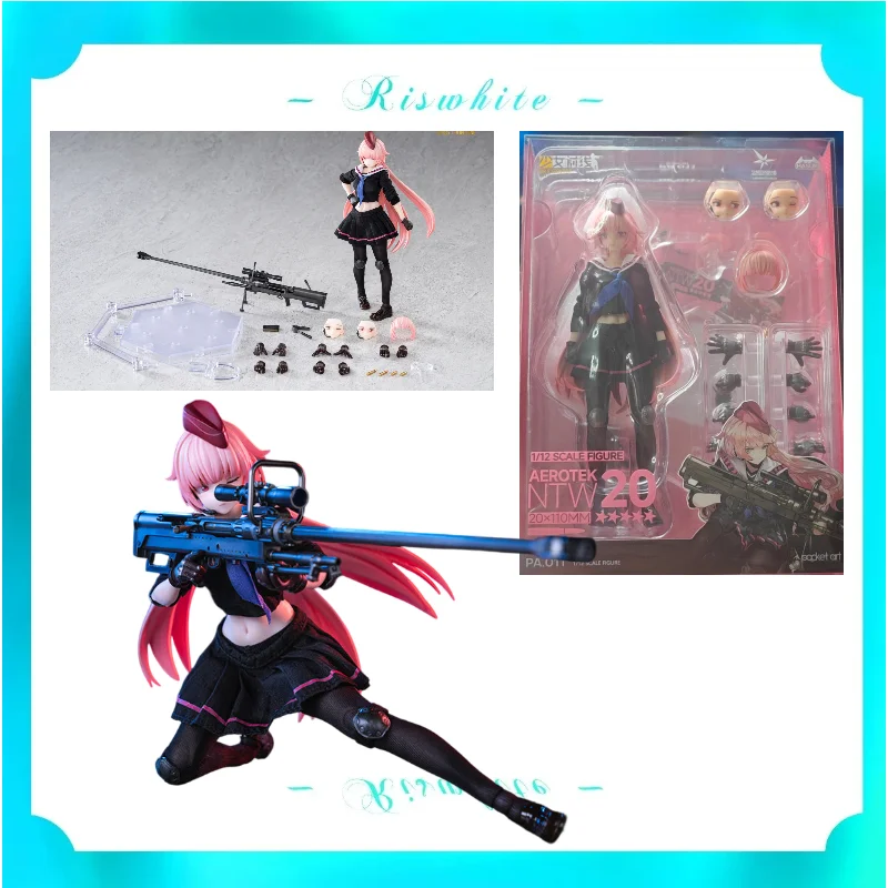 In Stock Hasuki Girls' Frontline PA011 NTW-20 1/12 Scale Action Figure Collectible Gift Toy