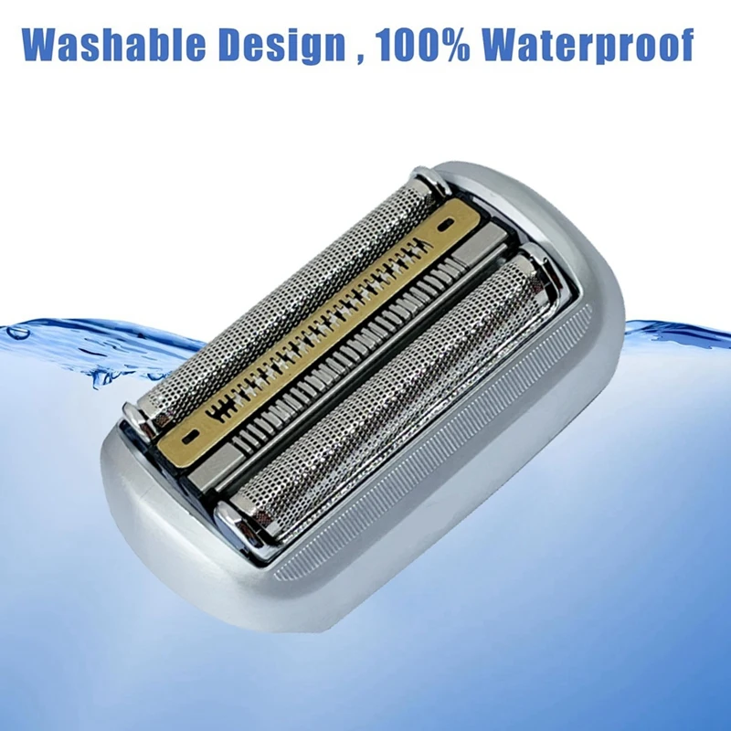 Cabeça de Barbear Substituição para Braun, Barbeador Elétrico, Navalha Masculina, Série 9, 9 Pro, 9040s, 9080cc, 9093s, 9095cc, 94M