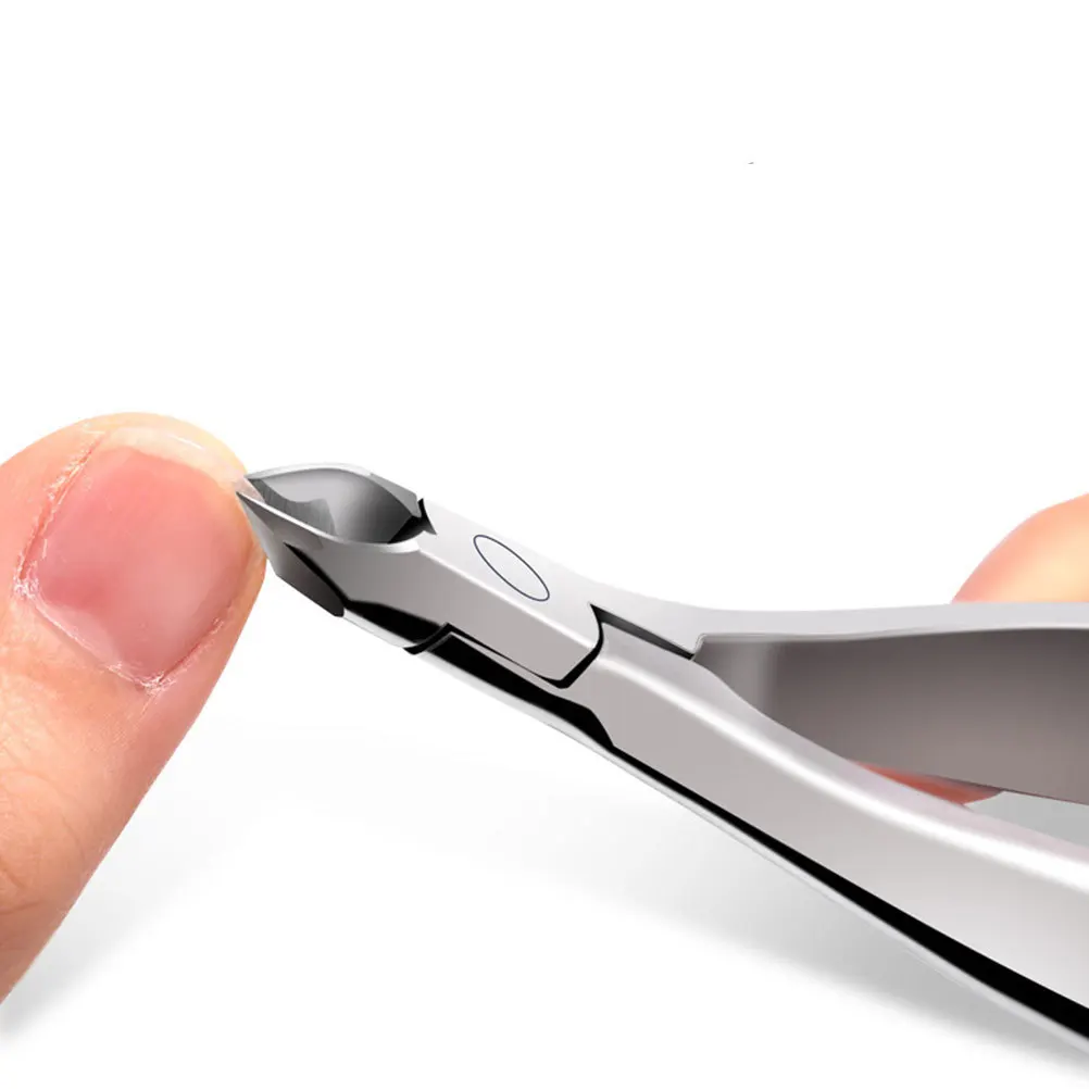 

1 Set Of Dead Skin Pliers Stainless Steel Cuticle Nippers For Manicure Pedicure Nail Trimming Tool Compact Nail Clipper Pedicure