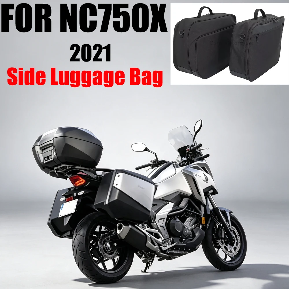 For Honda NC750X NC 750 X NC 750X 2021 2022 New Motorcycle Side Luggage Bag Saddle Liner Bags for NC750X NC750X