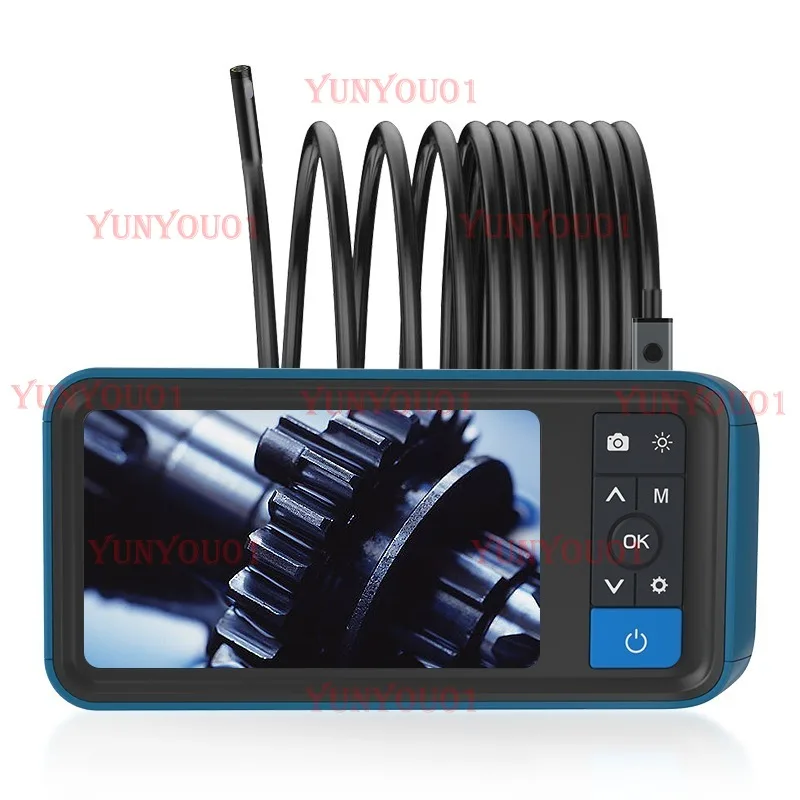 4.5-inch High-definition Industrial Endoscope 5-meter Dual Lens 8mm Side View Probe Detection Mirror
