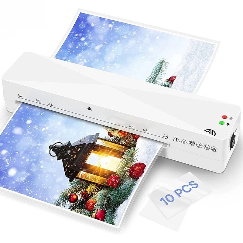 Portable A4 Laminator Automatic Laminating Machine Household Photo Document Thermal Sealing Machine