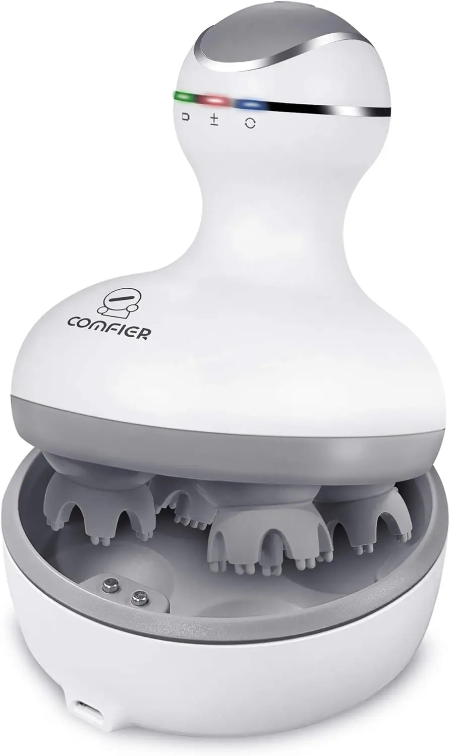 

Electric Cordless Hair Scalp Massager with 84 Nodes, Portable Head Scratcher for Growth, Clean & Relax, Gift Idea