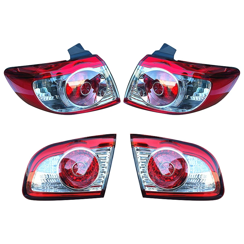 Автомобильный красный задний фонарь