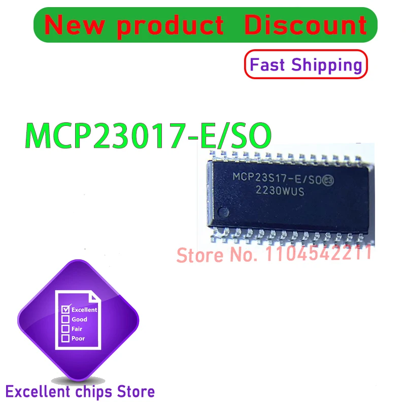 MCP23017-E/SO MCP23017 MCP23017-ESO