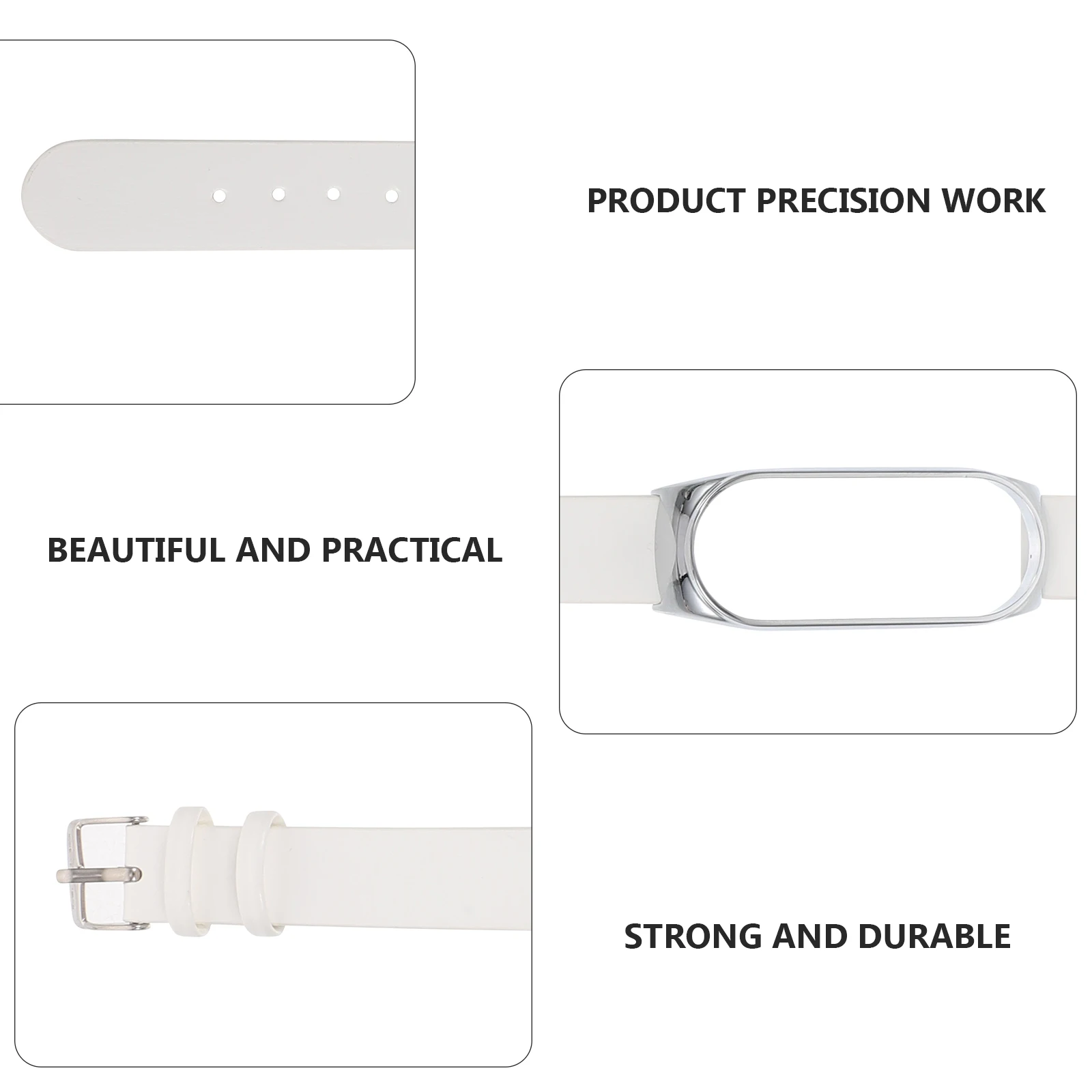 

Imitation Wristband Wristwatch Strap Smart Bands Jewelry Skin Smartwatch Replacement Man