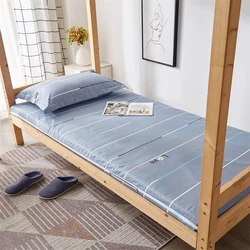 100% cotton removable and washable dormitory 90x190 cushion mattress, dormitory student soft cushion, single person 1 meter