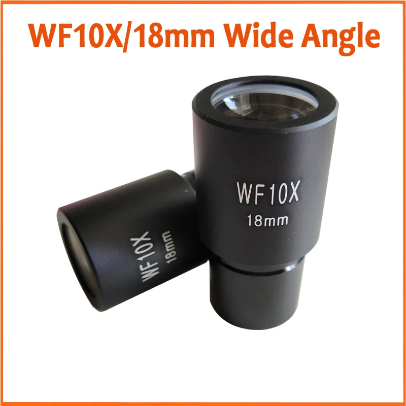 

WF10X 18 мм широкоугольный лабораторный студенческий школьный окуляр для биологического микроскопа сетчатая линза 23,2 мм со шкалой микрометра 0,1 мм