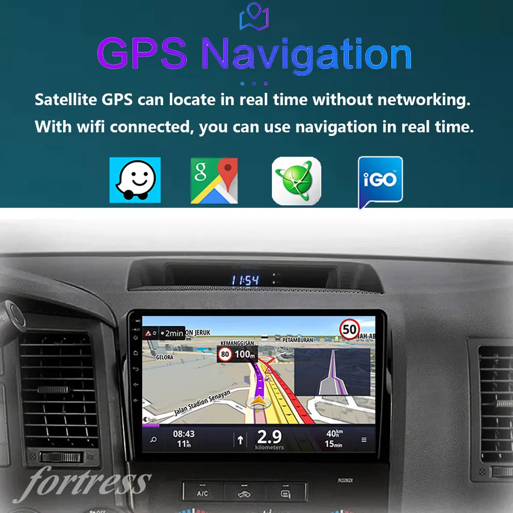 10.1inch android 13th autó Rádióadó számára toyota Tundra XK50 2007-2013/sequoia XK60 2008-2017 Multimédia Játszadozó GPS hifi 4G carplay