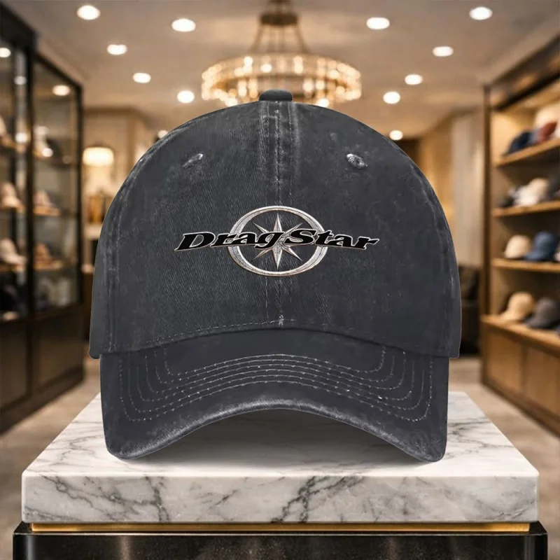 Drag Star Baseball Cap Casual Adjustable Hat for Outdoor Sports and Daily Wear