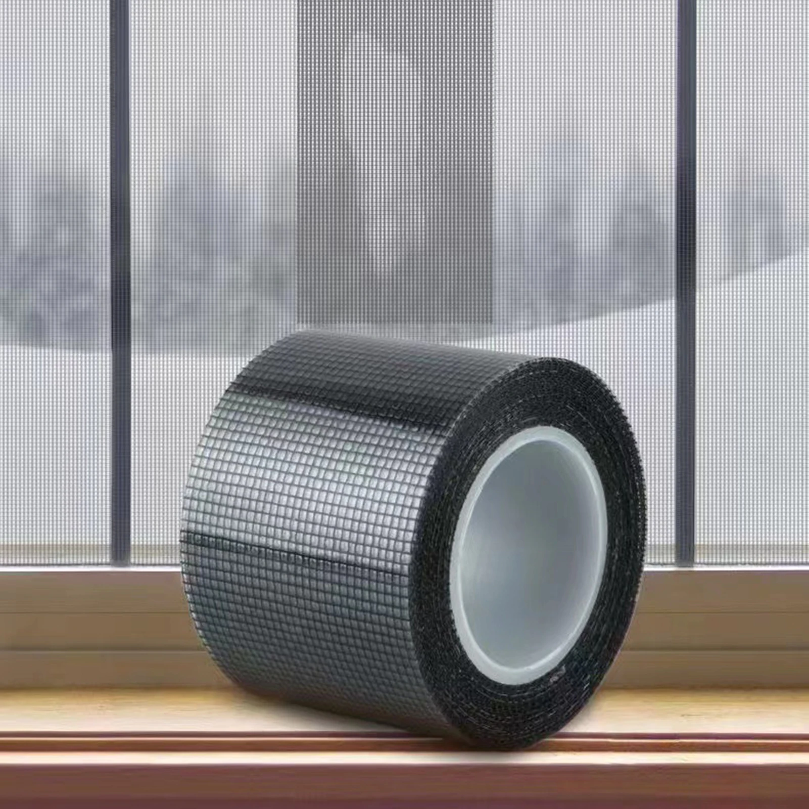 1 Roll Window Screen Mosquito Net Repair Tape Anti Bug Fly Mesh 5x200cm Self Adhesive Window Screen Repair Patch Strong Repair