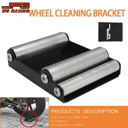 New Motorcycle Tire Cleaning Stand Universal Wheel Cleaning Bracket Set Tire Wash Bracket Chain Clean Ramp for KTM HONDA YAMAHA