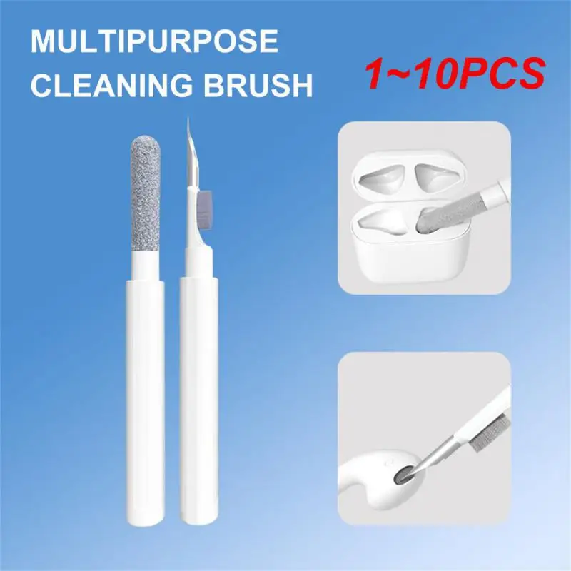 1~10PCS Cleaner Kit For bluetooth-compatible Earphone Case Cleaner Pen Kit For Airpod 3 2 Phone Charging Port Earbuds