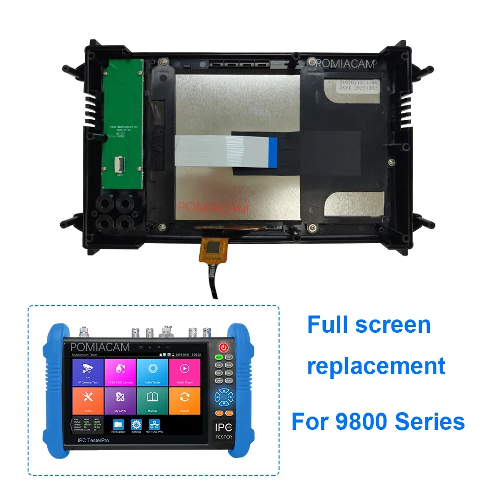 Wymiana panelu CCTV serii TESTER do naprawy wyświetlacza dotykowego ekranu Wymiana wyświetlacza Naprawa ekranu dotykowego Seria 9800.