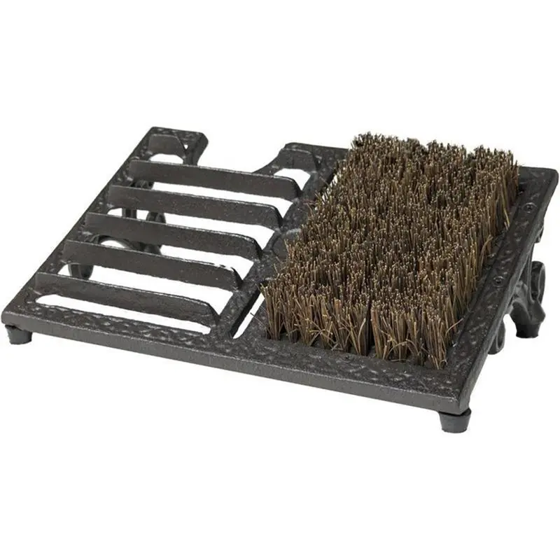 

CHCH Outdoor Mud Cleaner: Скребок и щетка для обуви из чугуна, сверхпрочные, винтажный дизайн