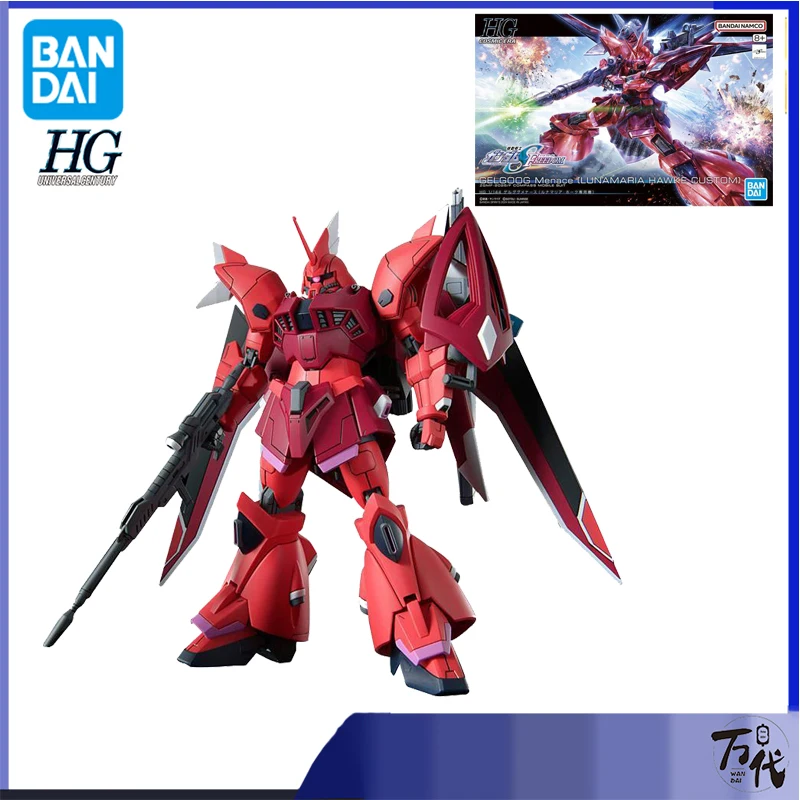 

[В наличии] Bandai оригинальная коробка Hg 1/144 мобильный костюм Gundam Seed Gelgoog угрозная модель игрушек сборная подвижная фигурка подарок мужчине