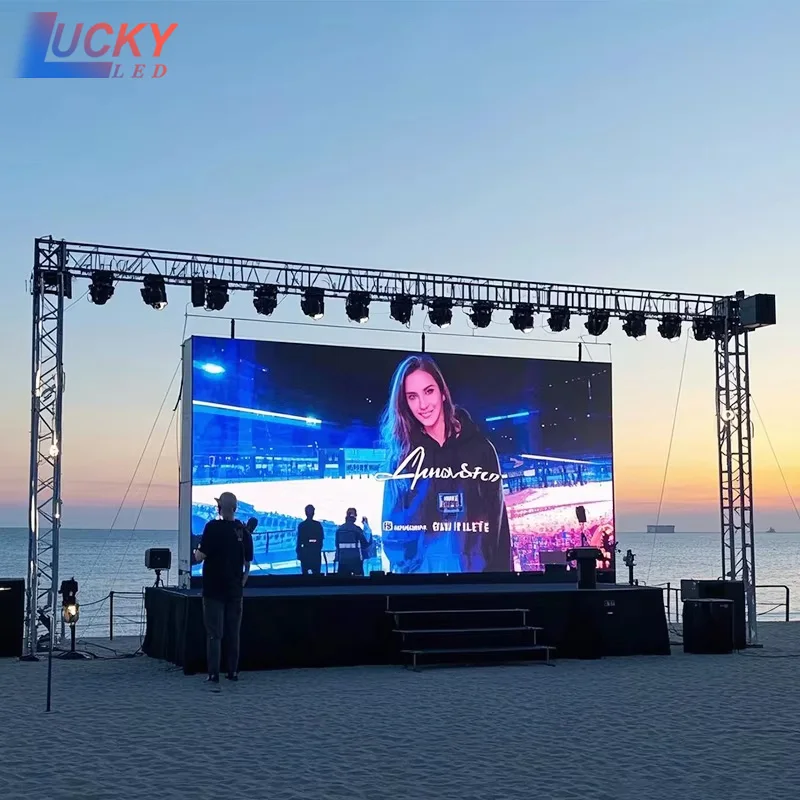 

P2.9 P3.91 P4.8 Outdoor Indoor Event Stage Background Backdrop Video Wall Rental Ledwall Pantalla Led Display Screen for Concert