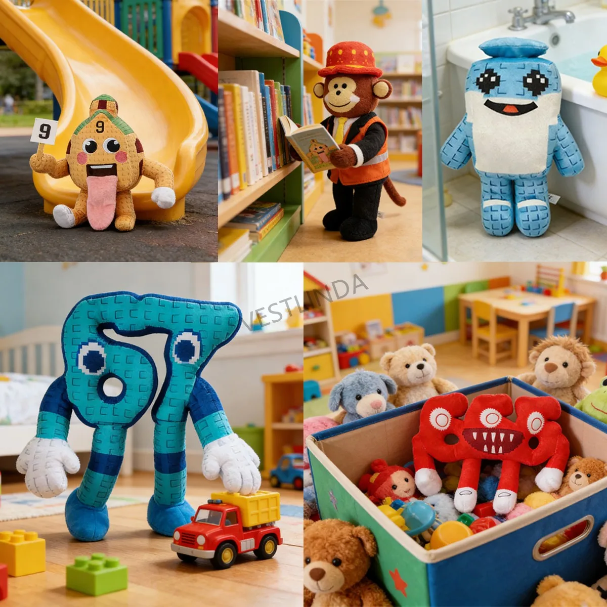 Stealing Brain Rot Game Dolls Plush Toys Corn House PP Cotton Filling Soft Cute Room Decoration Game Peripherals Birthday Gifts