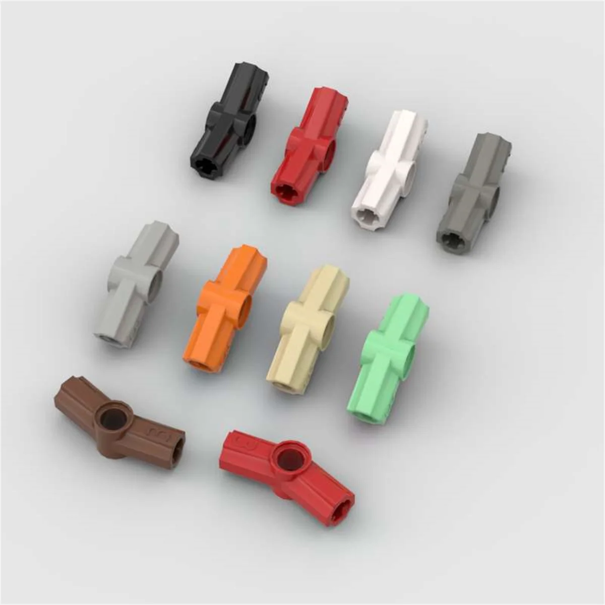 

10PCS Puzzle Particle 32016 Axle And Pin Building Blocks Connector Angled 157.5 Degrees Brick Toy Children Gift