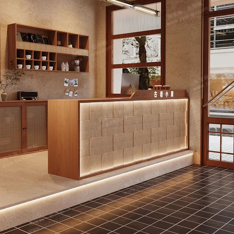 Bank Comptoir مكتب الاستقبال مقهى الإعلان منصة حامل قاعة الأعمال مكتب الاستقبال الأدراج الصغيرة Caisse الأثاث الفاخر