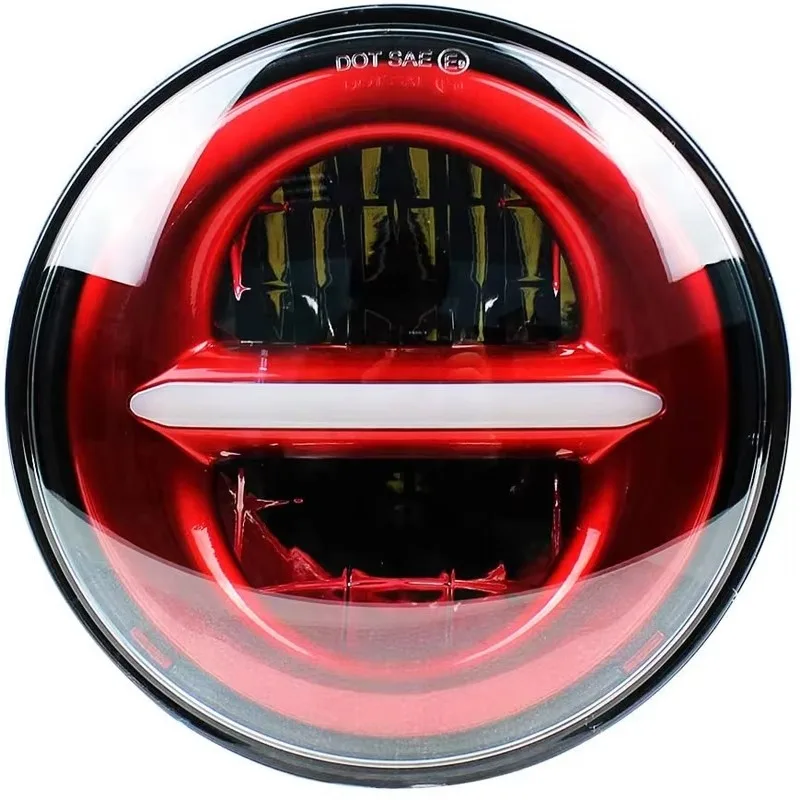 

STLF 5 34 Led Headlight 575 Round Headlight H4 Softail Bullet Headlight 575