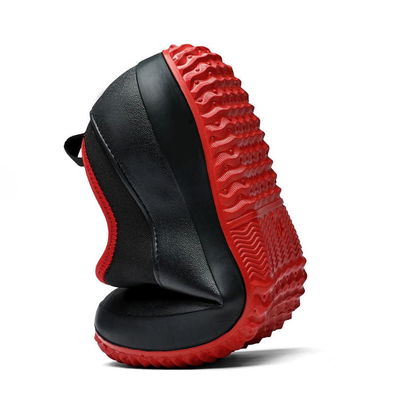 Unisex Men Rain Boots Waterproof Chef Shoes Non-Slip Men Water Shoes Outdoor Flat Rain Shoes Kitchen Work Women Shoe Plus Size49 view 5