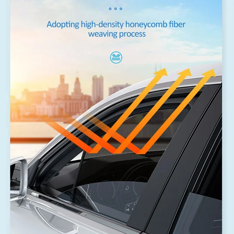 For Toyota Corolla E210 2019-2026 Ascent hatchback Mesh Windows Sunshade Side Windows Sun Visor Privacy Curtain Car Accessories - view 4