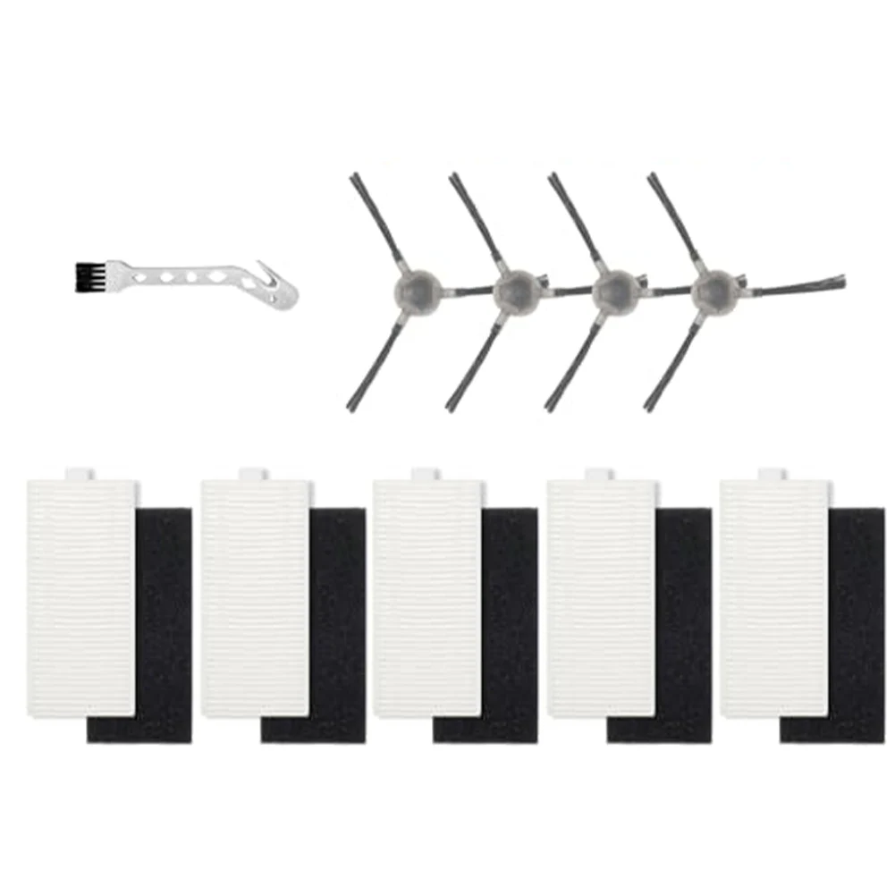 Lefant M1 / M2 Proo 로봇 진공 청소기 필터 사이드 브러시 청소 브러시 ​​교체 가정용 기기 액세서리