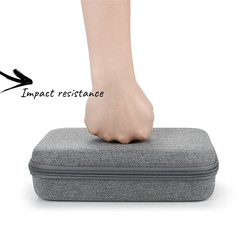 Große Kapazität Reise-Elektronikzubehör-Organizer Tablet-Festplatten-Kabel Tragbare Aufbewahrungstasche EVA Duricrust Airbag – Detail 4