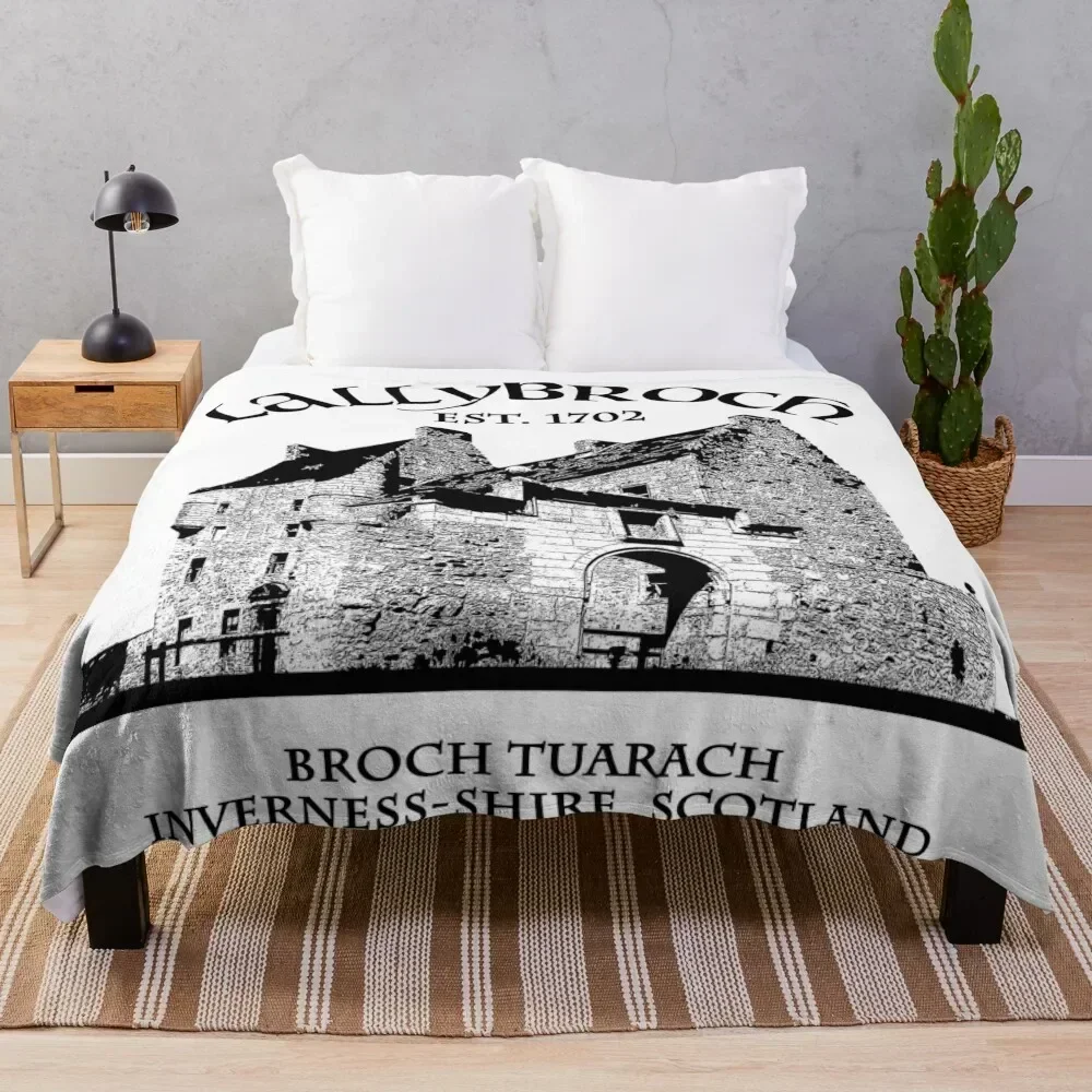 Lallybroch Outlander Throw Blanket Multi Use Warm Blanket for Living Room Bedroom
