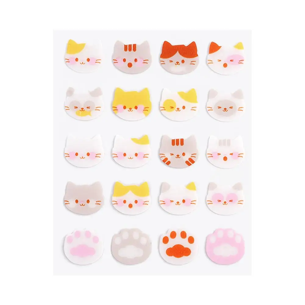 100pc Cute Cat Anti-ance Patch Hydrocolloid Acne Pimple Removal Sticker Gentle Repair Oil Control Breathable Soothing Facial Car