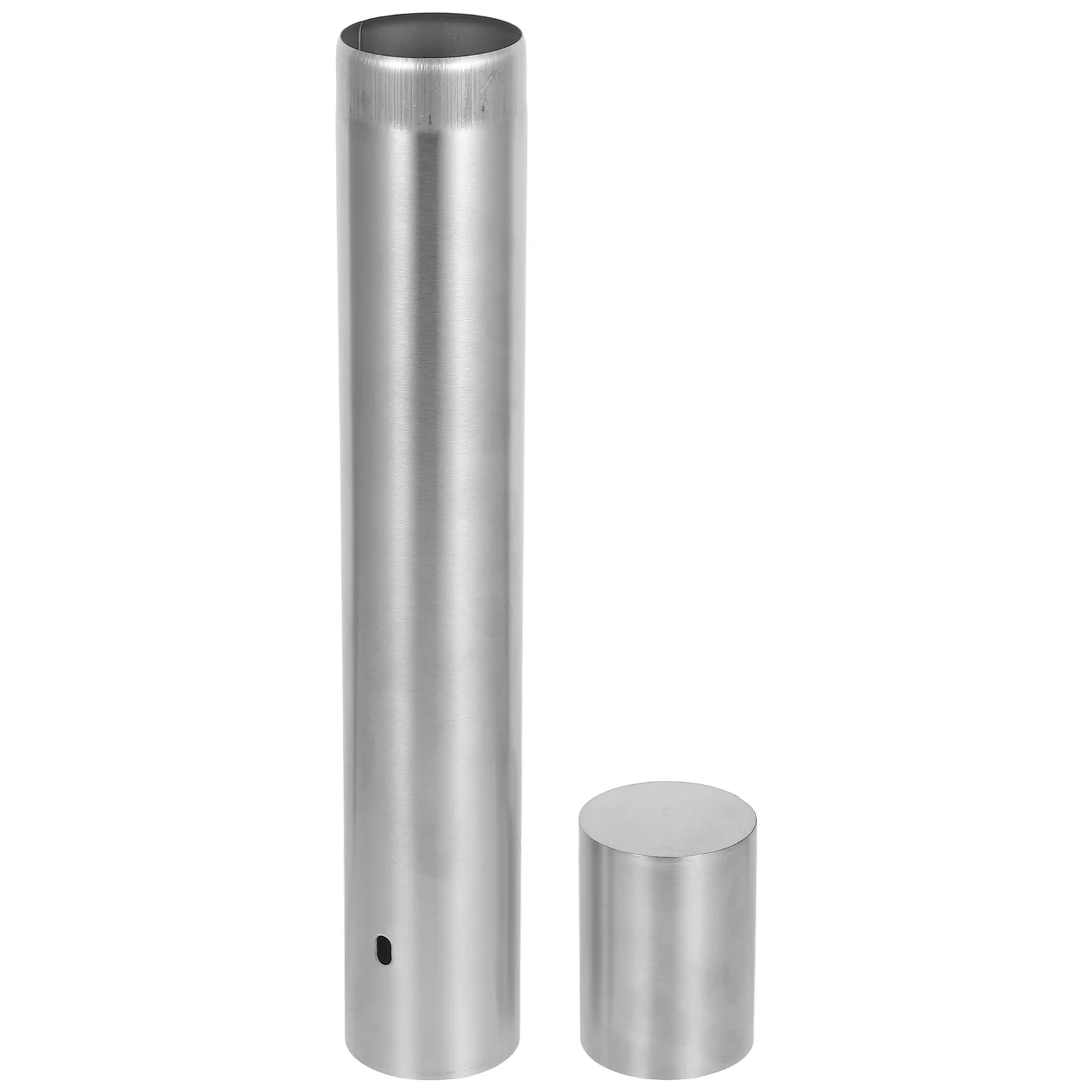 أنبوب شهادة من الفولاذ المقاوم للصدأ، حامل مستندات محمول مقاوم للماء، واقي شهادة الميلاد لزواج الدبلومات #3