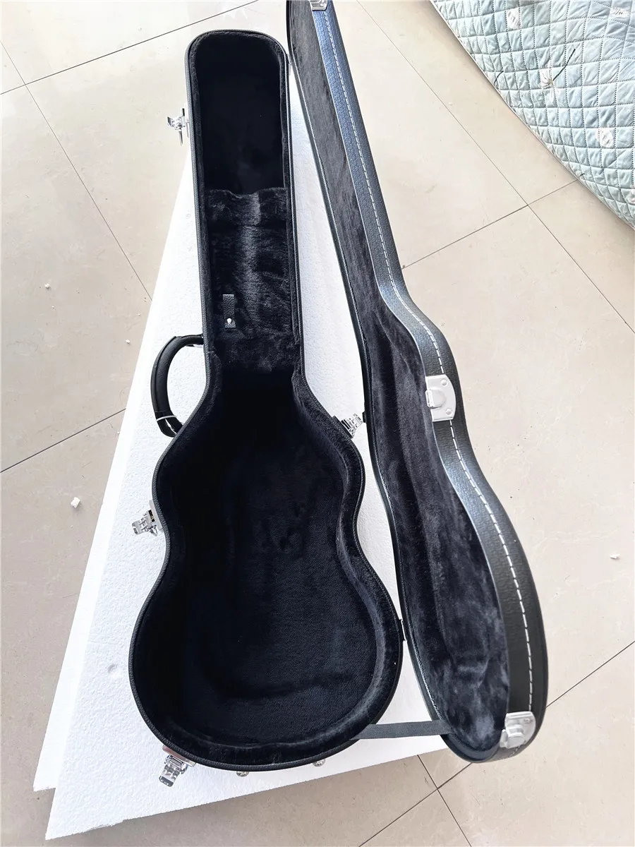 MG Electric Bass Leather Case, Hard Box with Lock, Can raise Free Shipping, Factory Direct Sales