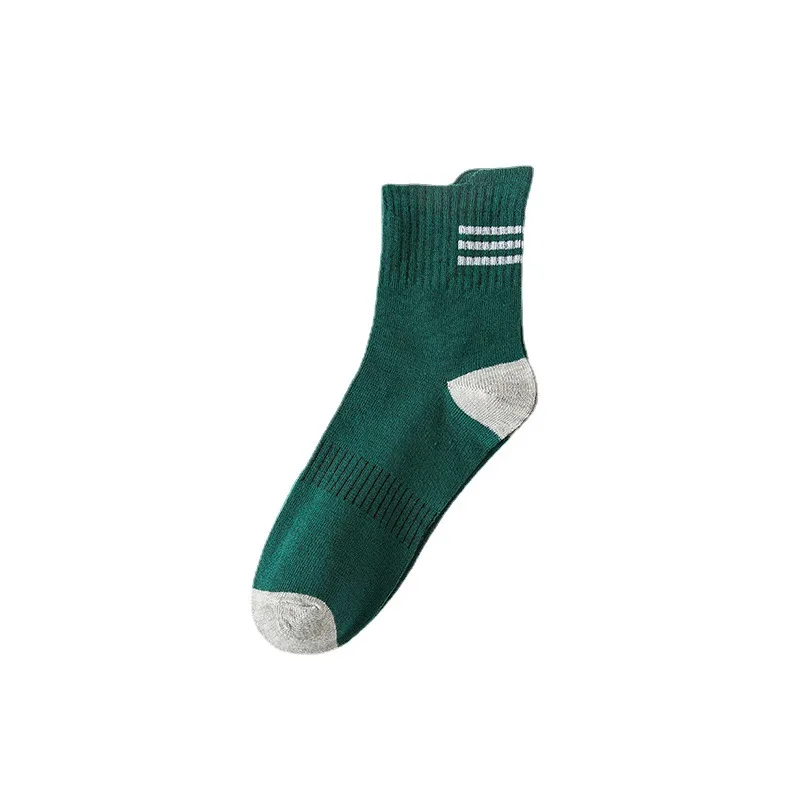 Calcetines deportivos de algodón para hombre, medias transpirables informales de alta calidad, para correr, regalo, gran size38-43, 1 par