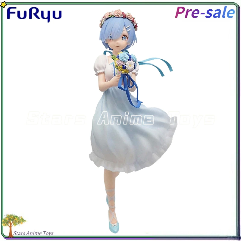 【البيع المسبق】شكل FuRyu Trio-Try-iT الأصلي RE02 REM مجموعة نماذج لعبة الرسوم المتحركة للعروس المستقبلية