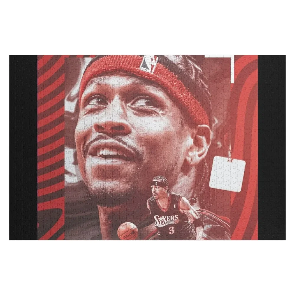 Wallpaper Art Iverson Jigsaw Puzzle With Personalized Photo Personalized Kids Gifts Adult Wooden Puzzle