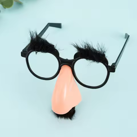 Eyebrows Funny Adult Big Nose Moustache Party Decoration Festival Supplies Costume Props Disguise Spectacles Party Fancy Mask