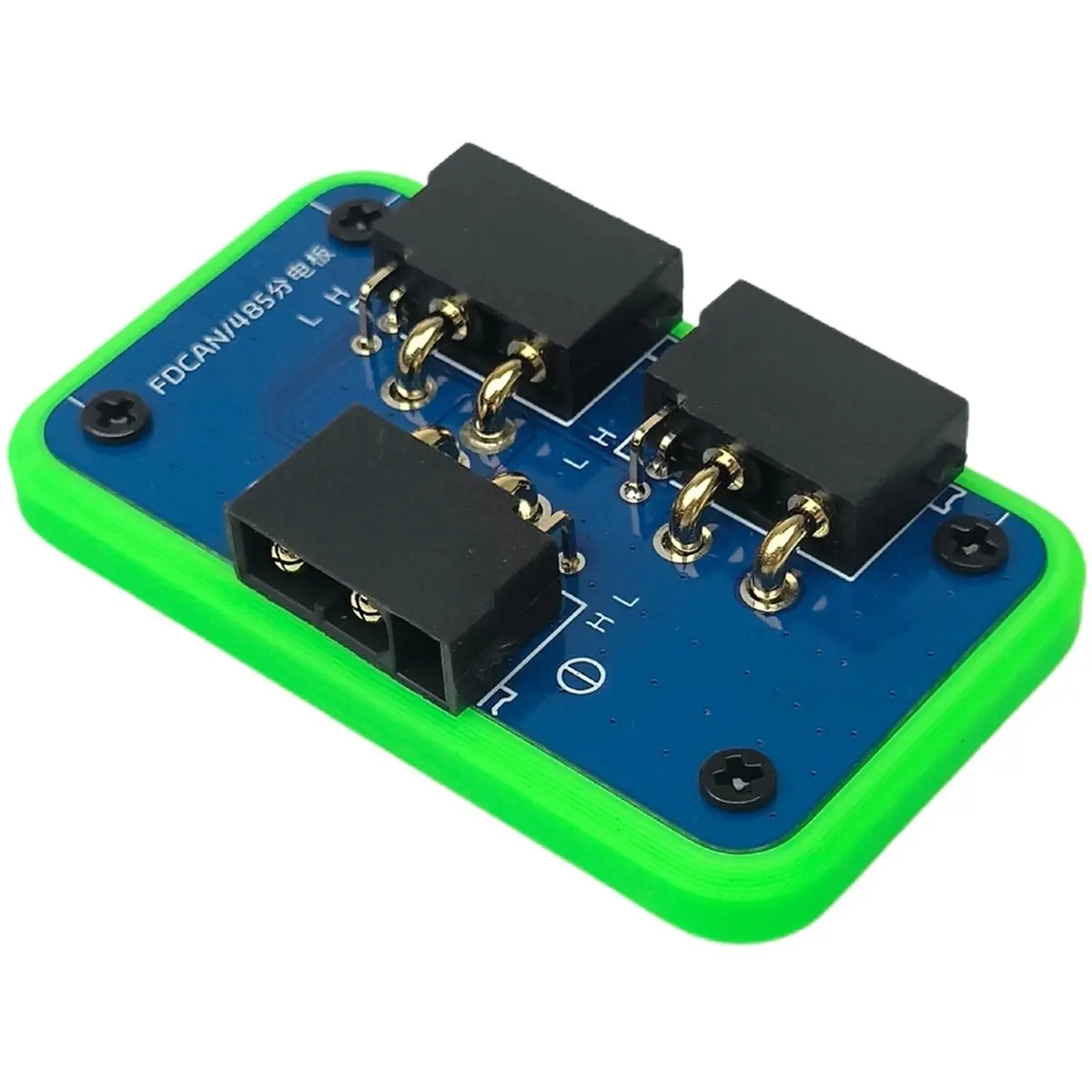 SPECIAL OFFER~XT30(2+2) 1 to 2 Joint Adapter Board FDCAN/485 Power Splitter Board for Humanoid Robot RC Model with Case