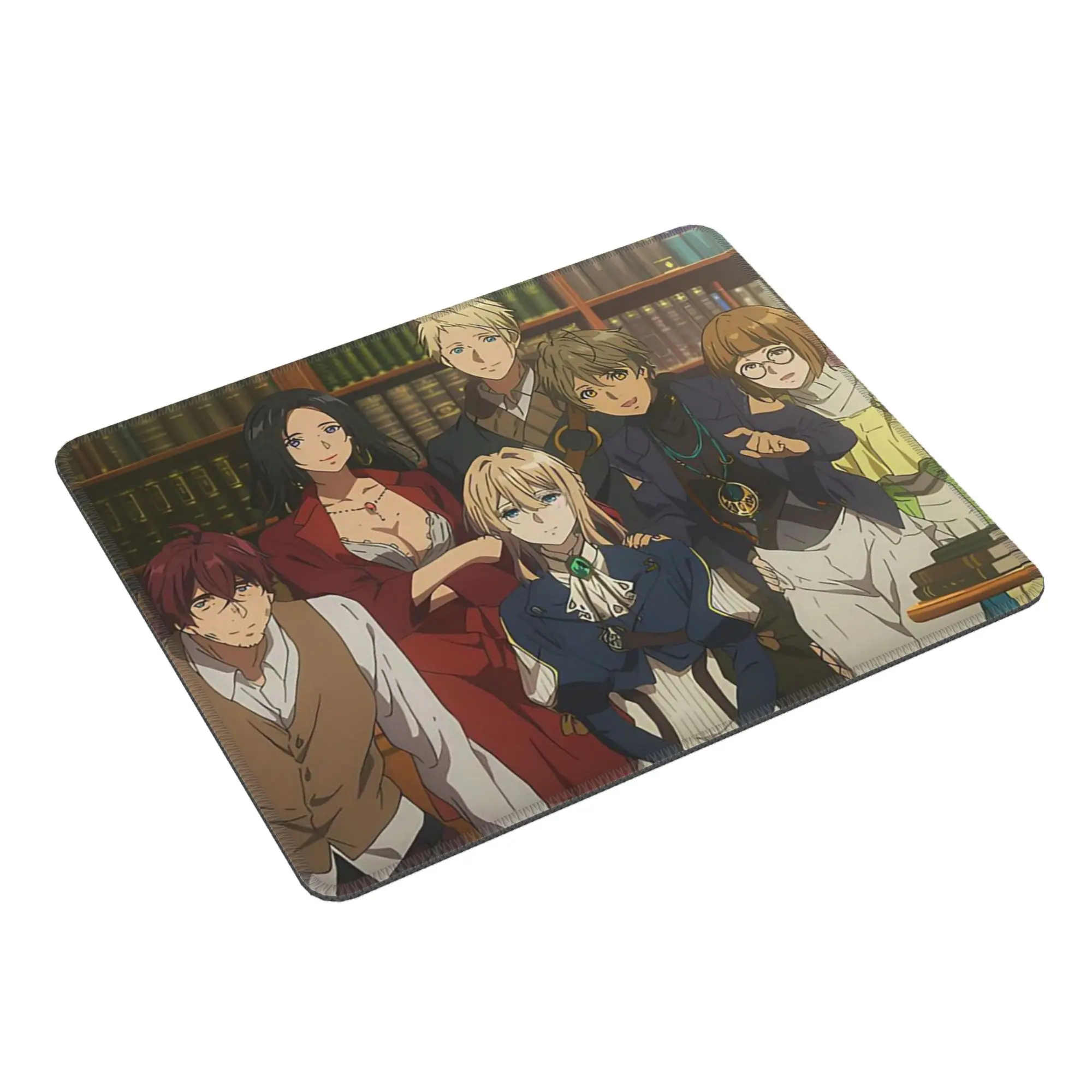 

Violet Evergarden Anime Mouse Pad Computer Keyboard Mouse Mat Gaming PC Laptop Desk Mat Office Table Mats