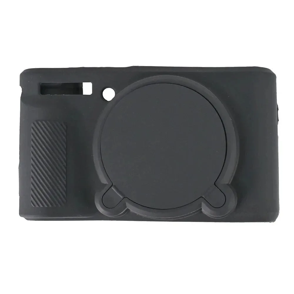 Lens Cap Camera Sleeve Case Fully Protected Silicone Camera Cover Shockproof Soft for Canon PowerShot SX730 SX740 SX740HS