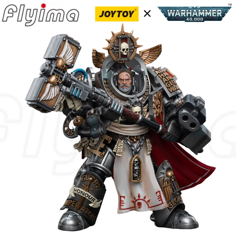 [Auf Lager] Joytoy 1/18 Action figuren 40k graue Ritter Großmeister Voldus Anime Sammlung Militär modelle versand kostenfrei