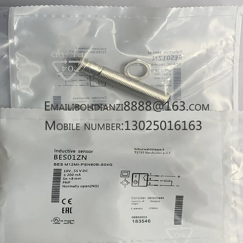 

BES M12ML-PSC20B-S04G-002 Brand new original proximity switch sensor