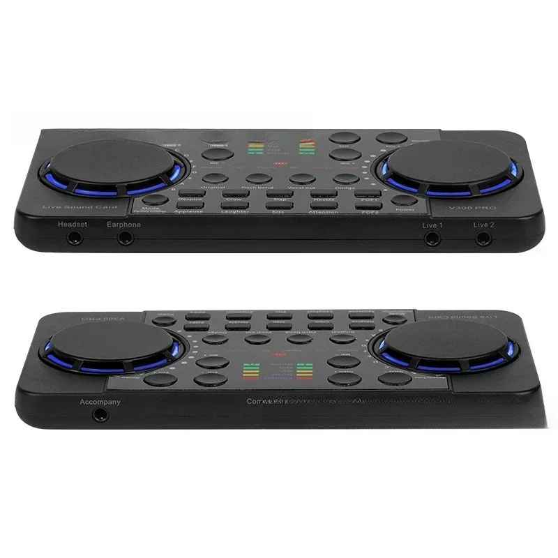 Sound card live broadcast dedicated sound card computer mobile phone can use a variety of sound effects and voice chan