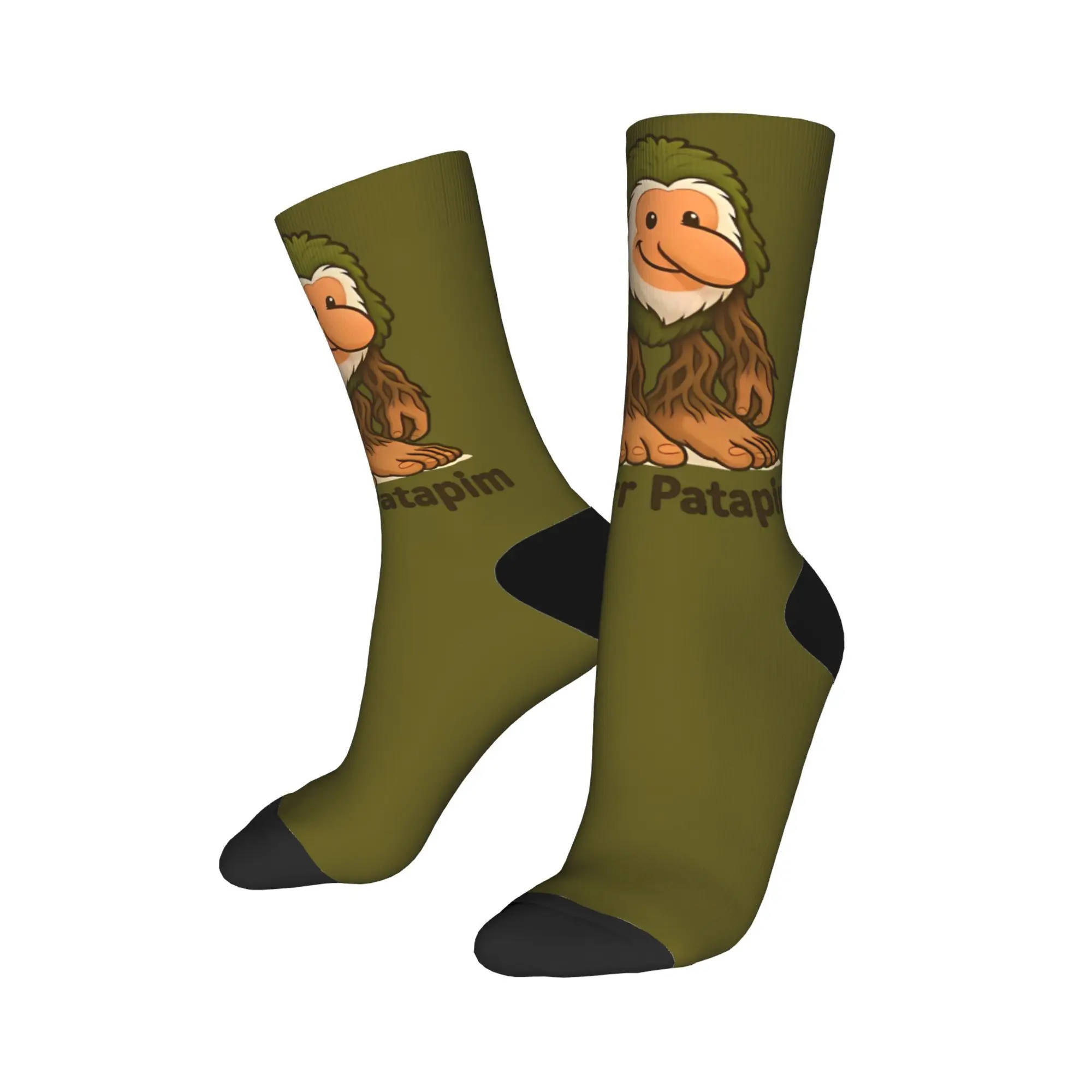 

Brr Brr Patapim Funny Meme Socks Men's Women's Casual Italian Brainrot Socks Harajuku Middle Tube Socks Gifts,