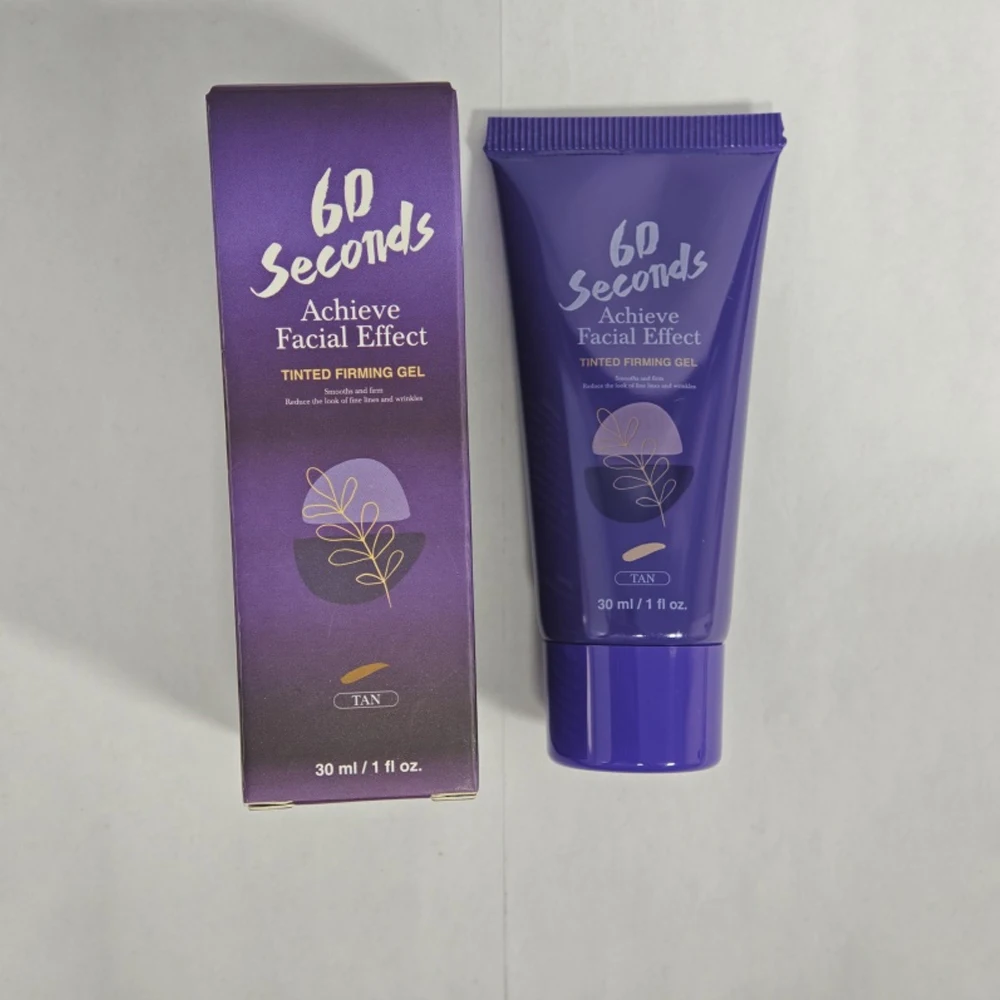 Magic 60-seconden getinte verstevigende gezichtsgel Facial Instant Lift & Tone Cream 3 tinten (licht/medium/bruin) 30 ml Vegan Face Foundation