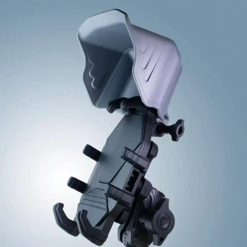 

1PCS Universal Motorcycle Phone Holder Navigation Phone Mount Mini Helmet Sunshade Waterproof Phone Holder