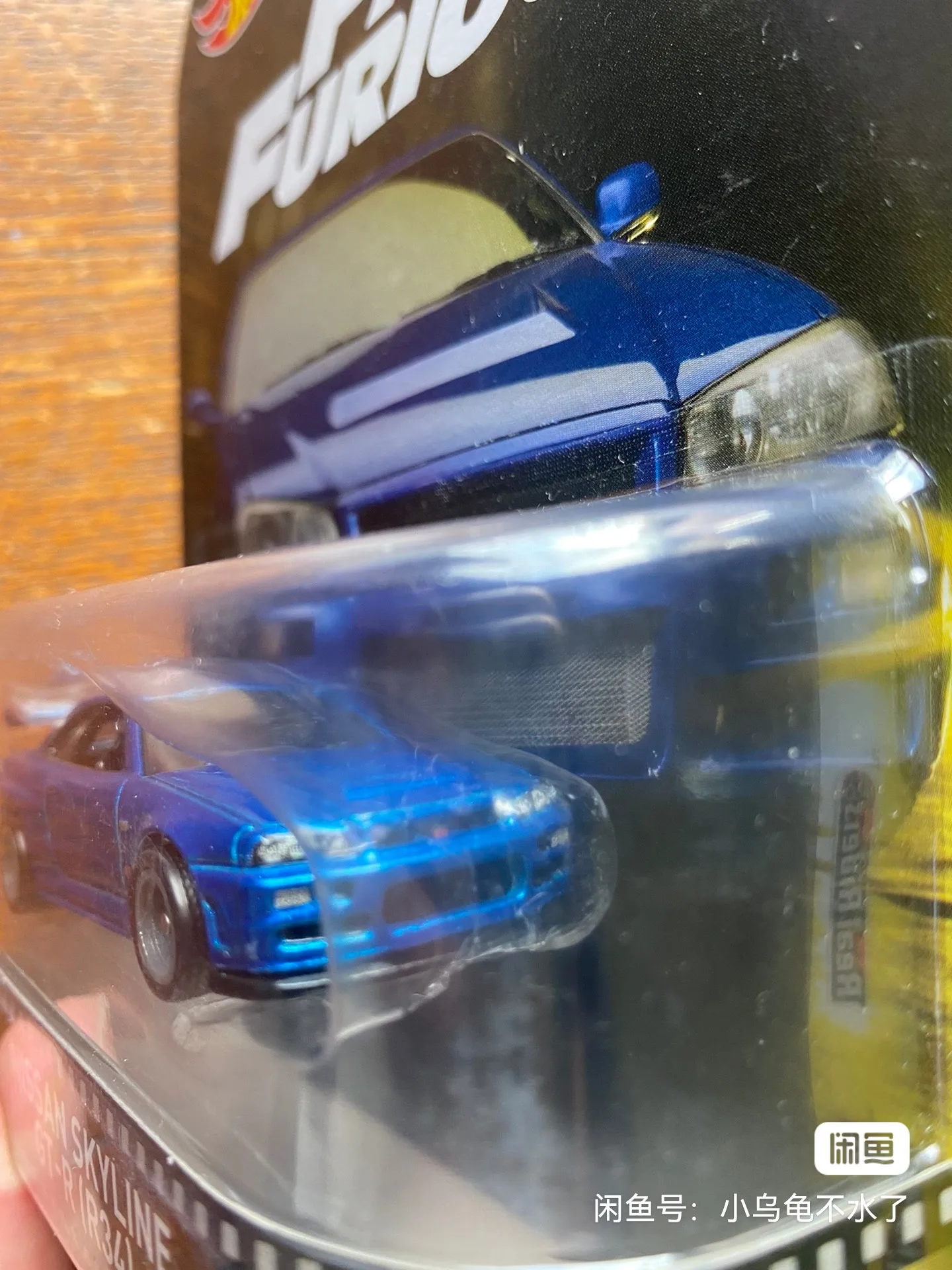 Hot wheels Fast and Furious Nissan Skyline GT-R BNR34 1/64 Collection Diecast Alloy Model Car Toys DMC55